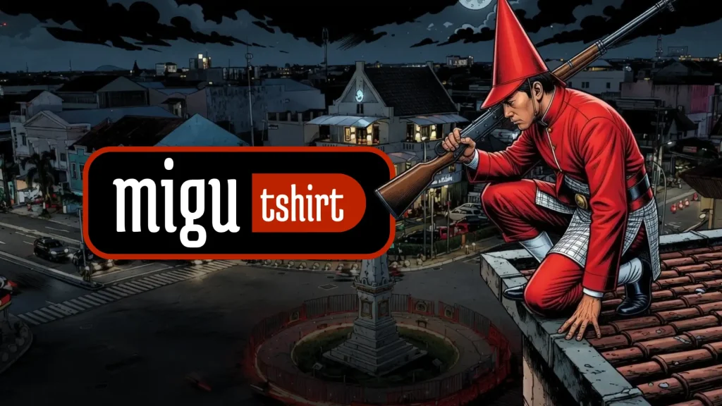 migu t-shirt khas yogyakarta